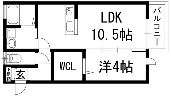 ブランミュールの物件間取画像